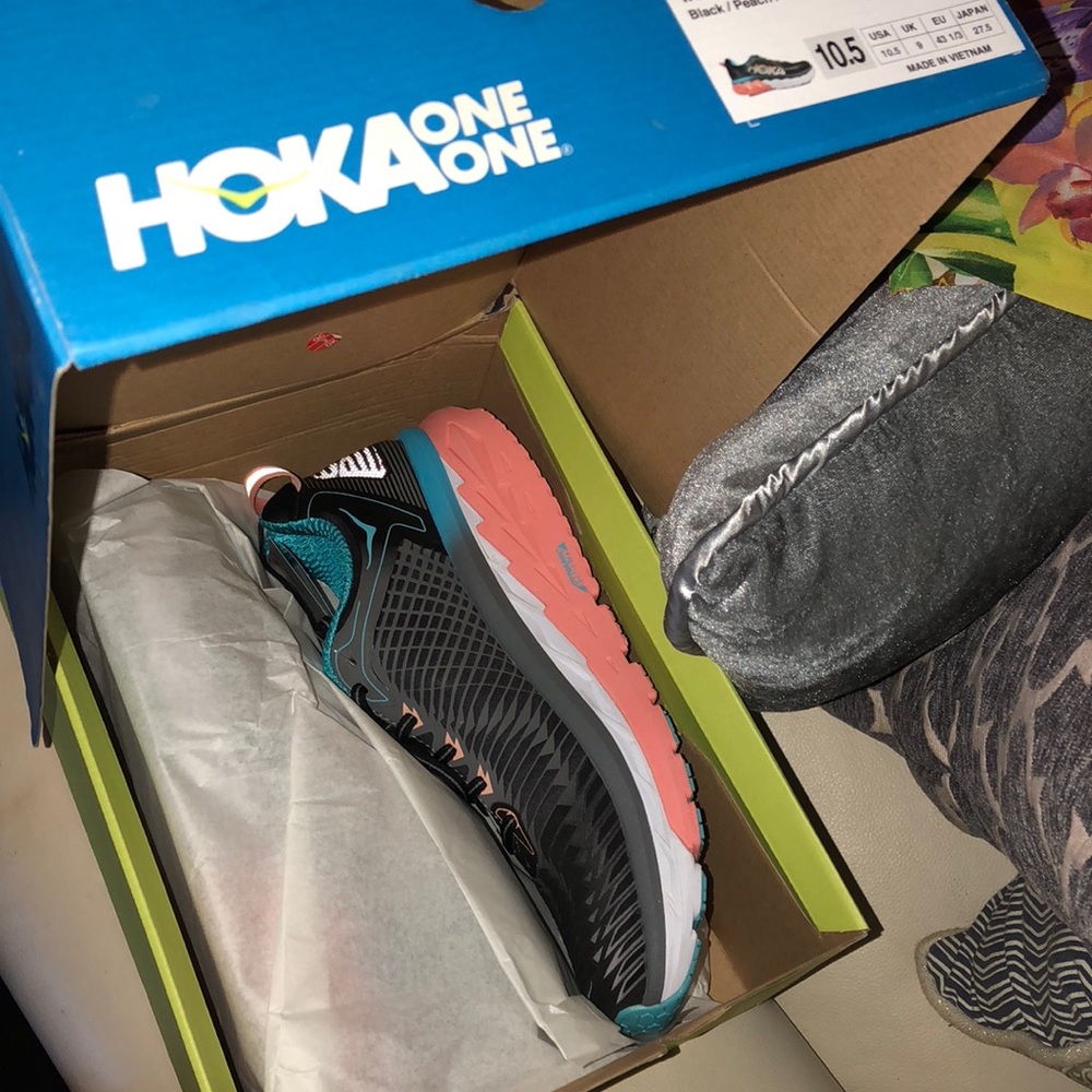Brand new !! One of a kind Hoka #running shoes
